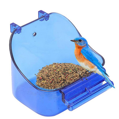 Baie de păsări pentru cușcă Cutie de baie pentru păsări pentru animale de companie cu cârlige duble Cada de baie pentru papagal Accesoriu pentru cușcă de păsări Cada de baie pentru bir mici