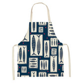 Animal de mare, pește, stea de mare, șorț de bucătărie, instrument de curățare pentru gospodărie, șorțuri de gătit, accesorii pentru coacere, șorțuri fără mâneci