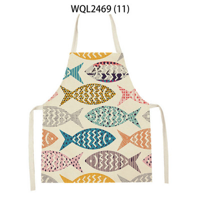 Animal de mare, pește, stea de mare, șorț de bucătărie, instrument de curățare pentru gospodărie, șorțuri de gătit, accesorii pentru coacere, șorțuri fără mâneci