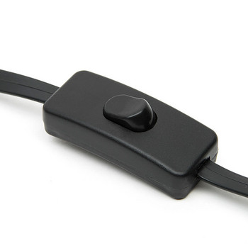 30cm/60cm 16Pin OBD2 удължителен кабел, адаптерен кабел, плосък + тънък като юфка OBDII конектор от мъжки към женски контакт с превключвател за ВКЛ./ИЗКЛ.