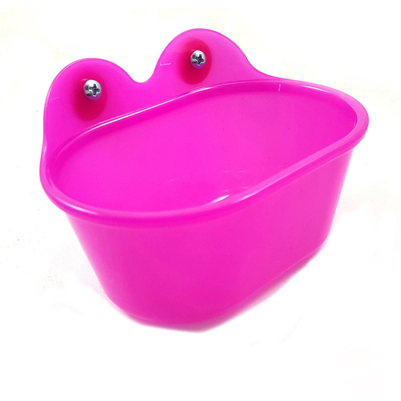 Водна вана за птици за клетка за домашни любимци Висяща купа Папагал Папагал Вана за птици+огледало Вана за птици