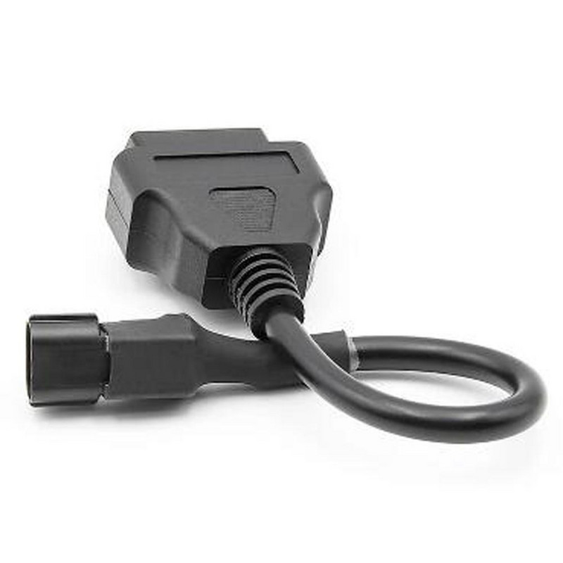 Нов OBD2 16-пинов към 3-пинов кабел за KYMCO 3-пинов мотоциклетен OBD конектор OBD2 16-пинов преобразуващ адаптер за диагностичен кабел за мотоциклети