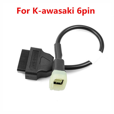 Conector OBD2 pentru Motocicletă Motocicletă pentru Y-AMAHA 3pin pentru H-ONDA 4Pin pentru K-TM Moto 6pin pentru D-ucati Cablu de prelungire OBD OBD2