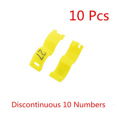 10 buc Inele interioare 2,7/3/4/4,5/5mm Canary Clip Inel Pasăre Porumbel Papagal Inele pentru picioare Păsări mici Inele pentru picioare cu număr Inel pentru pasăre