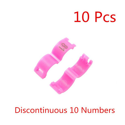 10 buc Inele interioare 2,7/3/4/4,5/5mm Canary Clip Inel Pasăre Porumbel Papagal Inele pentru picioare Păsări mici Inele pentru picioare cu număr Inel pentru pasăre