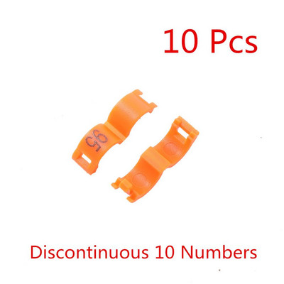 10 buc Inele interioare 2,7/3/4/4,5/5mm Canary Clip Inel Pasăre Porumbel Papagal Inele pentru picioare Păsări mici Inele pentru picioare cu număr Inel pentru pasăre