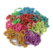 50 vnt. 2024 daugiaspalvis karvelio pėdos žiedas su žodiniais auskarais Kokybiški patvarūs paukščių žiedai, lenktyniniai balandžių pėdų žiedai paukščiams