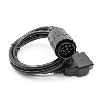 За BMW ICOM D кабел ICOM-D Мотоциклети Мотоциклети 10-пинов към OBD2 16-пинов адаптер за ICOM A2 10-пинов удължителен кабел на скенера OBD 2