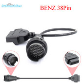 Adaptor de diagnosticare MB 38 pini la 14 pini OBD2 OBD pentru Mercedes Conector OBD 38 pini cu 38 pini pentru Benz Transport rapid de înaltă calitate