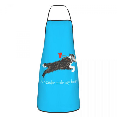 Sorț pentru câine Border Collie Kawaii pentru femei și bărbați Animal de companie amuzant Adult Unisex Bucătar Bucătar Bib Tablier Bucătărie Gătit Coacere