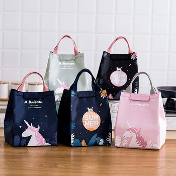 Cartoon Cooler Lunch Bag for Picnic Kids Women Travel Thermal Breakfast Organizer Μονωμένη αδιάβροχη τσάντα αποθήκευσης για κουτί γεύματος