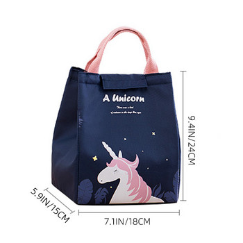 Cartoon Cooler Lunch Bag for Picnic Kids Women Travel Thermal Breakfast Organizer Μονωμένη αδιάβροχη τσάντα αποθήκευσης για κουτί γεύματος