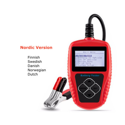 QUICKLYNKS BA101 Tester de baterie auto 12V 24V Test rapid 2000CCA Test de încărcare și pornire Test de sarcină Instrument auto Verificator de mașini PK KW650