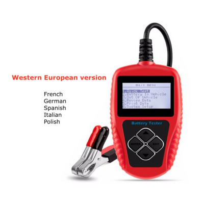 QUICKLYNKS BA101 Tester de baterie auto 12V 24V Test rapid 2000CCA Test de încărcare și pornire Test de sarcină Instrument auto Verificator de mașini PK KW650