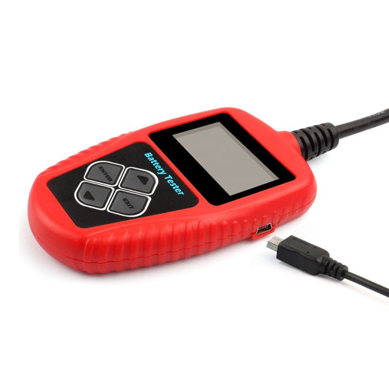 QUICKLYNKS BA101 12V 24V Тестер за автомобилни акумулатори Бърз тест 2000CCA Тест за зареждане и завъртане Тест за натоварване Авто инструмент Car Checker PK KW650