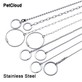 Από ανοξείδωτο ατσάλι Parrot Chain Bird Foot Ring Stand Chain Parrot Rope Bird Chain Anti Bite Wire Rope Εκπαίδευση σε εξωτερικό χώρο