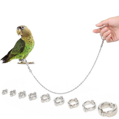 1 Pcs Parrot Leg Ring Ankle Foot Chain Bird Ring Outdoor Flying Training Activity Opening Stand Accessories for Pigeon Supplies