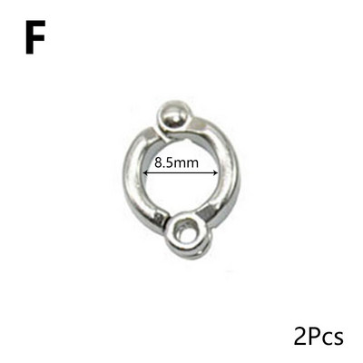 Inele de picior de papagal Inele de metal pentru picioare de pasăre Activitate de antrenament de muște în aer liber Clip de deschidere anti-pierdere Accesorii pentru lesă 0,35 până la 1,15 cm