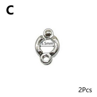 Inele de picior de papagal Inele de metal pentru picioare de pasăre Activitate de antrenament de muște în aer liber Clip de deschidere anti-pierdere Accesorii pentru lesă 0,35 până la 1,15 cm
