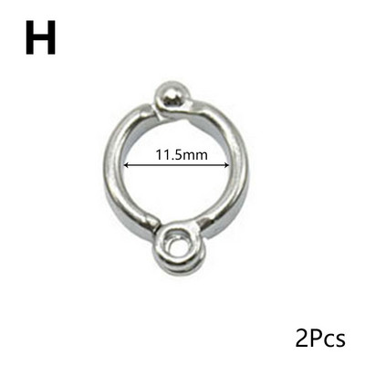 Inele de picior de papagal Inele de metal pentru picioare de pasăre Activitate de antrenament de muște în aer liber Clip de deschidere anti-pierdere Accesorii pentru lesă 0,35 până la 1,15 cm
