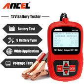 ANCEL BST200 Tester baterie auto 12V 1100CCA Instrument profesional pentru analizarea bateriei Scanner de diagnosticare auto în mai multe limbi