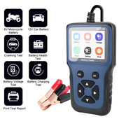 Încărcare mașină Cricut Test de sarcină Instrumente pentru analiză Instrument de diagnosticare auto Automotive V311B 12V Tester pentru încărcător de baterie de mașină Analizor