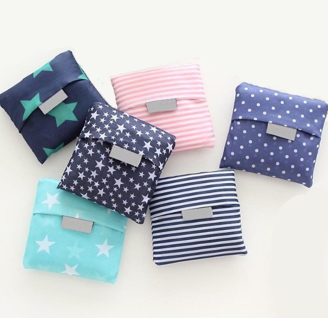 VÂNZARE Geantă de cumpărături portabilă de modă pentru femei, imprimare creativă, pliabilă din pânză Oxford, geantă de doamnă Genți de depozitare pentru bucătărie, accesorii pentru casă