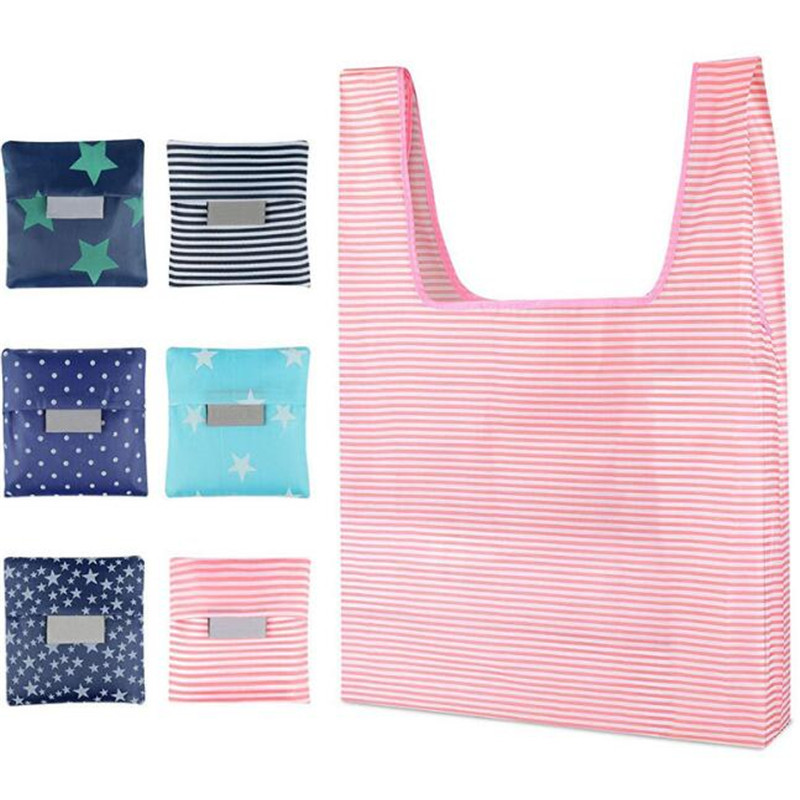 VÂNZARE Geantă de cumpărături portabilă de modă pentru femei, imprimare creativă, pliabilă din pânză Oxford, geantă de doamnă Genți de depozitare pentru bucătărie, accesorii pentru casă