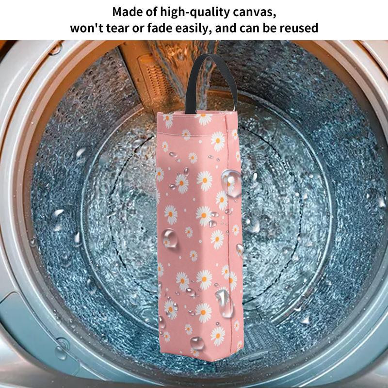 Suport pentru saci de băcănie Dozator Suport pentru saci de băcănie pentru acasă Suport pentru saci de băcănie durabil Suport pentru saci de plastic Suport de perete Decor drăguț pentru bucătărie de acasă