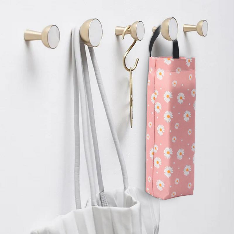 Suport pentru saci de băcănie Dozator Suport pentru saci de băcănie pentru acasă Suport pentru saci de băcănie durabil Suport pentru saci de plastic Suport de perete Decor drăguț pentru bucătărie de acasă