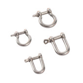Păsări detașabile din metal Catarame de frânghie care zboară Inele în formă de D/U/O Guler pentru câini Papagali Frânghie de lesă Închizătoare de cătușă de eliberare din oțel inoxidabil