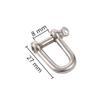 Păsări detașabile din metal Catarame de frânghie care zboară Inele în formă de D/U/O Guler pentru câini Papagali Frânghie de lesă Închizătoare de cătușă de eliberare din oțel inoxidabil