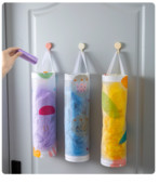 Dozator de plasă din plastic de bucătărie Organizator pentru saci de gunoi Suport sac de depozitare Saci de gunoi Suport pentru băcănie Organizator de gunoi acasă