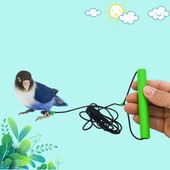 Seturi de lesă pentru picior de animale de companie, coarda de antrenament de zbor în aer liber, anti-mușcătură, pentru zbura conure iubitoare