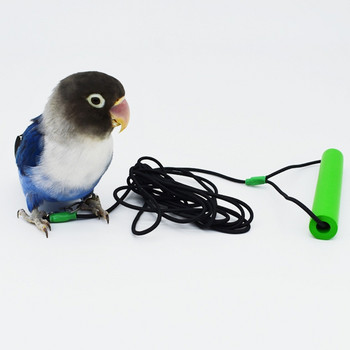 20ft Parrot Cockatiels Starling Bird Pet Pet Lega Kits Anti-bite Outdoor Flying Training Rope for Conure Lovebird Fly