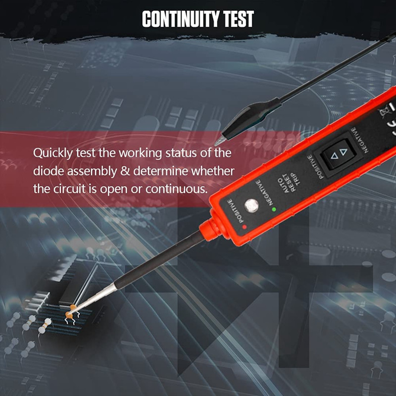 EM285 6-24V Tester pentru circuite electrice pentru mașină Tester de tensiune pentru sondă de putere Instrument pentru automobile