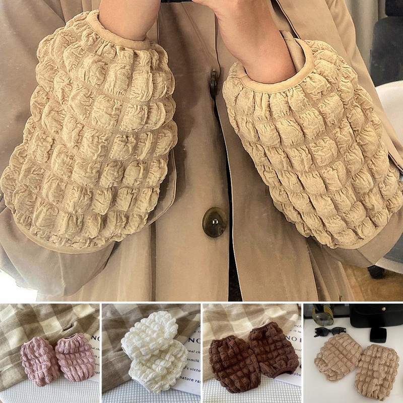 1 pereche de mâneci de bucătărie super moale, care nu se decolorează, mâneci de protecție impermeabile din poliester, anti-praf, pentru curățarea mânecilor.