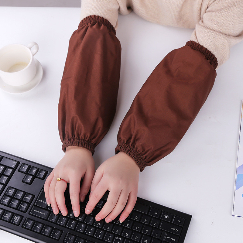 Manșetă versiunea coreeană de culoare solidă de lucru pentru mâneci de bucătărie de lungime medie pentru bărbați și femei