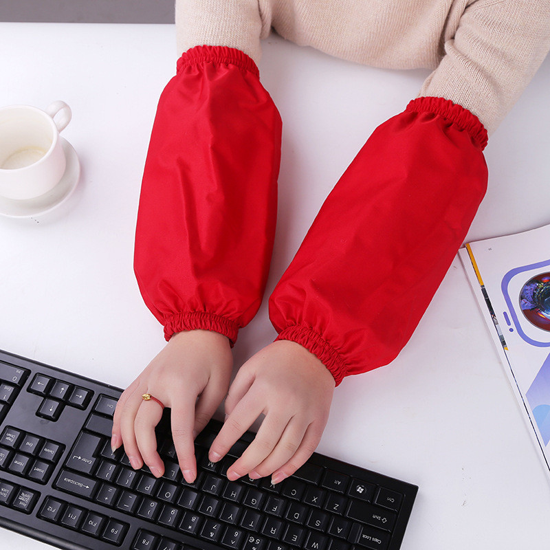 Manșetă versiunea coreeană de culoare solidă de lucru pentru mâneci de bucătărie de lungime medie pentru bărbați și femei