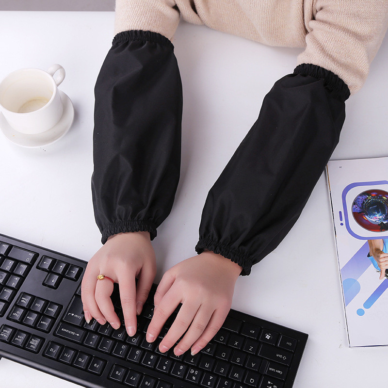 Manșetă versiunea coreeană de culoare solidă de lucru pentru mâneci de bucătărie de lungime medie pentru bărbați și femei