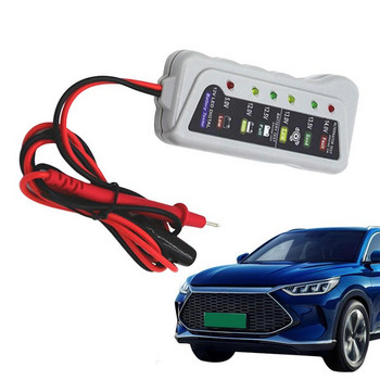 Car Battery Checker Auto Battery Analyzer Εργαλείο μπαταρίας αυτοκινήτου Έλεγχος μπαταρίας με ένδειξη LED Διαγνωστικό εργαλείο Αξεσουάρ αυτοκινήτου
