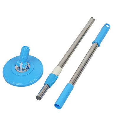Înlocuire mâner pentru stâlp de mop cu rotire pentru podea, cu rotație de 360 de grade, stâlp pentru mop, fără pedală, versiunea Kit de instrumente de curățare a mânerului
