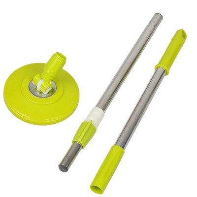 Înlocuire mâner pentru stâlp de mop cu rotire pentru podea, cu rotație de 360 de grade, stâlp pentru mop, fără pedală, versiunea Kit de instrumente de curățare a mânerului