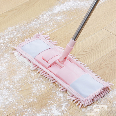 Spălare rotativă 360 Mop plat Mop pivotant Pânză de uz casnic pentru curățarea podelei umede și uscate Tampoane rapide Carcasă Mop și găleți cu centrifugare uscată