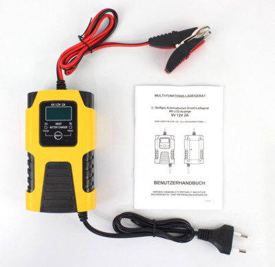 Nou! Încărcător inteligent pentru baterii auto 6V 12V Auto Motociclete Camioane AGM Plumb-Acid Reparare automată Desulfator Accesorii