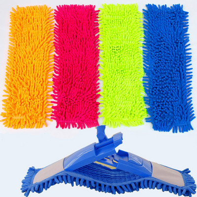 Bathroom Accessories Replacement Microfiber Mop Washable Head Pads Fit Flat Spray Mops Kitchen Household Cleaning Tools 4 Colors