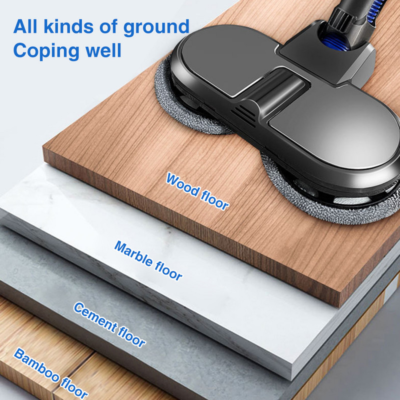 Mop electric, lavabil, detașabil, curățare, microfibră, reutilizabil, ușor de instalat, piese de schimb, spălarea podelei pentru Dyson