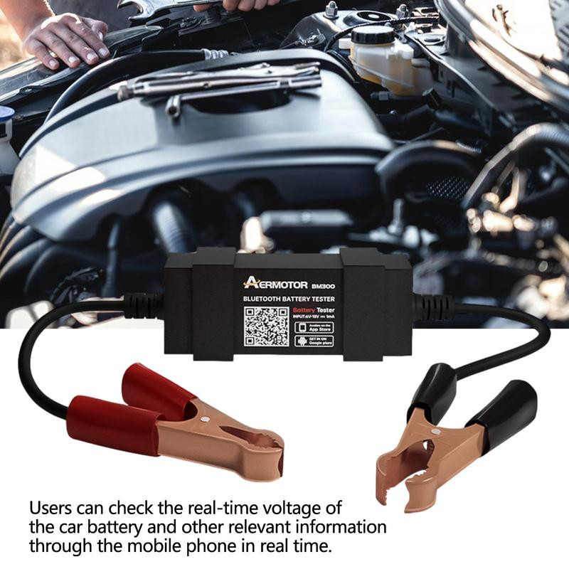 Tester baterie auto R Dispozitiv în timp real Analizor de testare automată a bateriei Analizor de încărcare automată fără fir Instrumente de diagnosticare pentru mașină