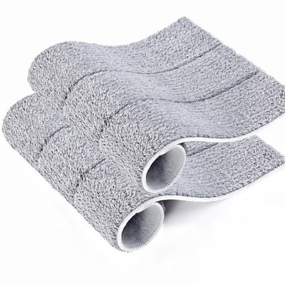 Tampoane pentru mop Înlocuiește pânza Mop plat Tip clemă Fibră superfină Absorbție de apă Cap mop prins Clip pentru pat plat 22*38cm