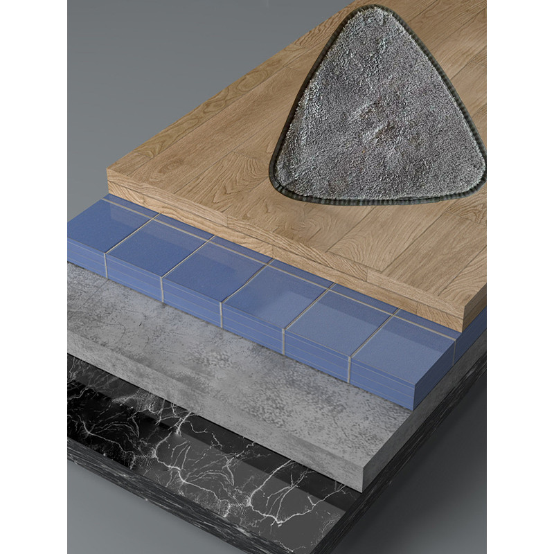 Pânză de reumplere pentru mop Tampoane pentru mop Înlocuiți partea triunghiulară Cârpă din microfibră Instrument de curățare pentru uz casnic Toaletă Baie Pardoseală Curățare pereți